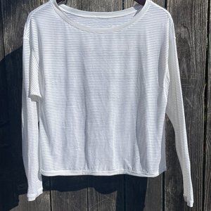 Lululemon Lean In Long Sleeve in White